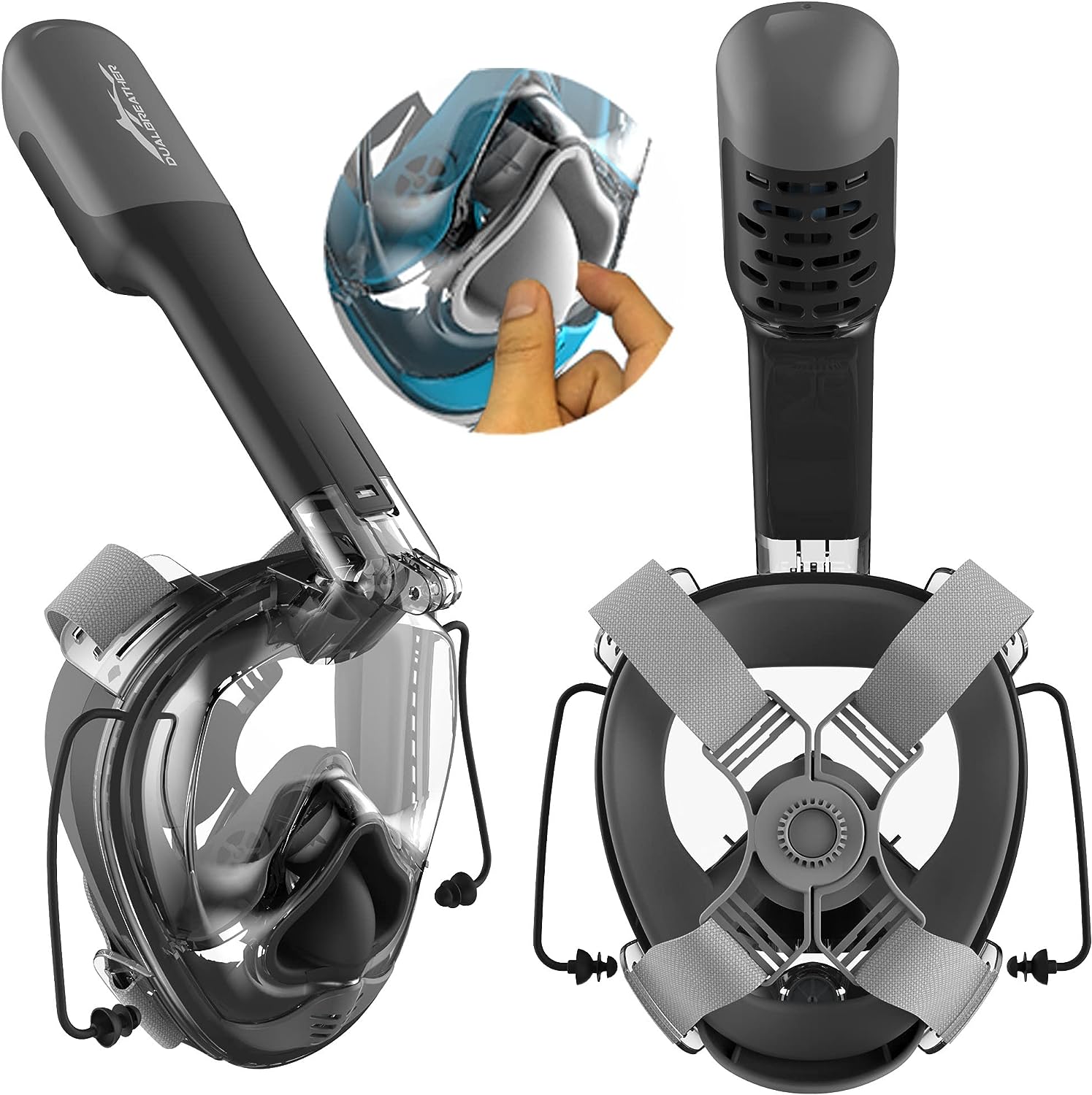 DUALBEATHER Free Diving V3 Full Face Snorkel Review