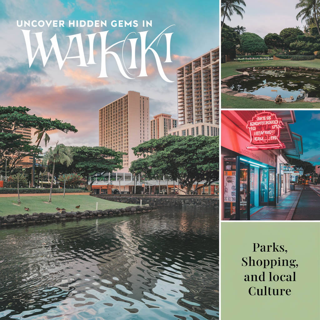 Uncover Hidden Gems in Waikiki: Parks, Shopping, and Local Culture